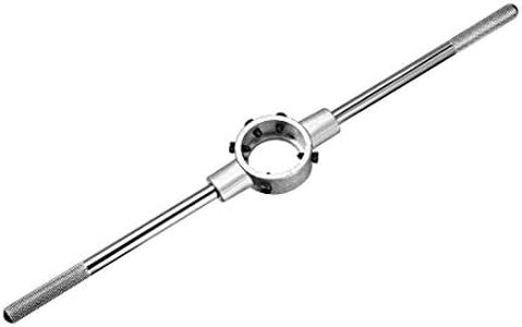 uxcell 45mm Round Die Stock Handle Wrench, for Metric M18-M22 / 34mm-45mm Round Die, with Knurled Handle