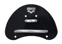 arena Finger Paddle Elite Swimming Paddles, Pool Training Accessory, Pool Paddles with Adjustable Straps, Uncovered Palm