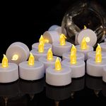 Battery Tea Lights Candles 24 Pack 