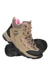 Mountain Warehouse Adventurer Womens Waterproof Hiking Boots Beige Womens Shoe Size 7 US