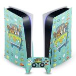 Head Case Designs Officially Licensed Scooby-Doo Mystery Inc. Graphics Vinyl Faceplate Sticker Gaming Skin Decal Compatible With Sony PlayStation 5 PS5 Disc Edition Console & DualSense Controller