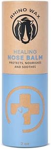 Rhino Wax - Healing Dog Nose Balm 2oz - Natural Snout Soother for Dogs - For Dry, Cracked, Irritated Noses - Dog Nose Butter - Dog Nose Moisturizer - 100% Natural Ingredients - Lick-Safe - Made in USA