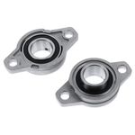 iplusmile 2 Pcs Self Aligning Pillow Block, Bore 25mm Pillow Block Flange Bearing Shaft KFL000 Inner Ball Mounted Pillow Block for KFL Series Conveyor Systems