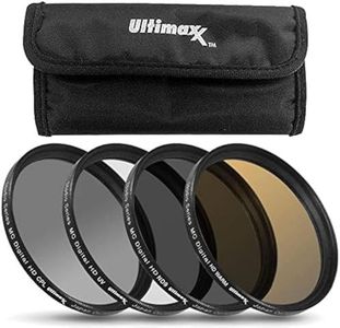 Ultimaxx Multi-Coated 4 Piece Filter Set (Uv, Cpl, Nd9 Warming Filters) (105Mm)