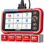 LAUNCH OBD2 Scanner CRP123E Check Engine/Antilock Braking/Airbag/Transmission Car Code Reader Diagnostic Scan Tool Generate Dignostic Report-Free Update