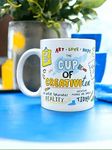 DAYS Cup of CREATIVI-Tea - Creative Gift, Artist Gift, Art Teacher Gift, Graphic Designer, Art Student Gift, Affirmation, Motivational Mug (Cup of CREATIVI-Tea)