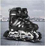 Lorcan Inline Skating Shoes with PU LED Wheel Safe and Durable Inline Skates, Roller Skates for Men,Women and Kids