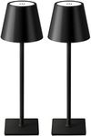 KDG 2 Pack Cordless Table Lamp,Port