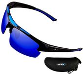 FLEX V1 – Polarized Sports Sunglasses for Men or Women, Tough TR90 Frame and 100% UV protection,Sports Sunglasses for Driving Cycling Fishing Running Baseball Golf Biking and other Outdoor Activities.