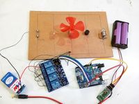 Bluetooth controlled LED,FAN,BUZZER,TORCH BULB School Science Project Electronic Project For Science Students Engineering College Project