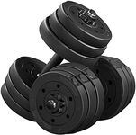 Yaheetech 44 LB Adjustable Dumbbell