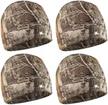 POWERCAP LED Hat Light 150 Lumens Rechargeable Fleece Beanie with Bright Built-in Headlamp Waterproof LED Warm One Size Cap