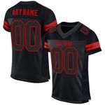 Mens American Football Jersey Personalized Sports T Shirt Quick Dry Breathable Short Sleeve Tee Shirt for Women Kids S-7XL