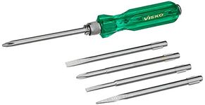 Visko Tools 101 Screwdriver Kit (Red, 6-Pieces)