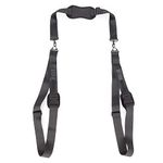 HEYTUR Adjustable Kayak SUP Carry Strap Multi-Use Shoulder Strap for Surfboard Canoe Longboard (Black)