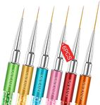 Saviland Nail Art Liner Brushes, 6P