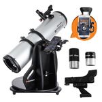 Celestron 22482 StarSense Explorer 150mm Tabletop Dobsonian Smartphone App-Enabled Telescope Works with StarSense App to Help You Find Nebulae, Planets & More – iPhone/Android Compatible