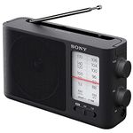 Sony ICF506 Analog Tuning Portable FM/AM Radio with Battery/AC Power