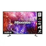 Hisense 75A77GQTUK QLED Series 75-inch 4K UHD Dolby Vision HDR Smart TV 60Hz Refresh Rate with Disney+, Netflix, Freeview Play and Alexa Built-in, and Bluetooth, TUV Certificated (2022 NEW)