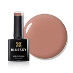 Bluesky Gel Nail Polish, Cocoa 80514, Brown, Nude, Long Lasting, Chip Resistant, 10 ml (Requires Drying Under UV LED Lamp)