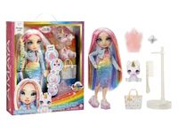 Rainbow High Amaya (Rainbow) with Slime Kit & Pet - Rainbow 11” Shimmer Doll with DIY Sparkle Slime, Magical Yeti Pet and Fashion Accessories, Kids Gift 4-12 Years