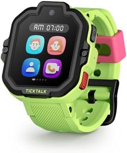 TickTalk5 Cellular Kids Smart Watch with GPS Tracker & Video Calling - Smart Watch for Kids with Parent Apps, SOS & 911 Calling, Real-Time Location Tracking, DND Mode & More - Smart Watch for Kids 3+