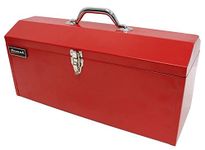 Homak RD00119819 19-Inch Steel Hip-Roof Tool Box, Tall, Red