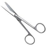 FORGESY DRESSING SURGICAL SCISSOR SHARP/BLUNT STRAIGHT 8 INCH (PACK OF 1) MEDICAL GRADE STAINLESS STEEL