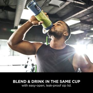 Ninja Blast Portable Blender – Denim Blue, Compact & Rechargeable