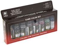 Acrylicos Vallejo Games Colors, Model Color Washes, 1/2 Fl. Oz. Bottles, 8 Colors