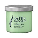 Babyliss Pro Satin Smooth Creme Wax with Aloe Vera and Cucumber 450g