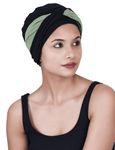The Headscarves Beautiful Bamboo Viscose Sleep Cap with Knotted Twisted Band Chemo Headwear for Women, Stylish Head Scarf, Hijab Head Wrap, Cancer Headwear, Breathable Chemo Beanie Hair Loss Turban