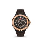 Ducati Leather Analog Black Dial Men's Watch-Dtwgc2019002, Band_Brown