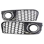 ATORSEr Bumper Fog Light Grille Grill Cover for AD A4 B8 Rs4 8Kd807682 A