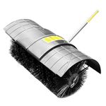 BU-KO Sweeper Brush Attachment for Multi Functional Garden Tool, Heavy Duty Outdoor Power Sweeper for Cleaning Patios, and Pathways, Compatible 52cc 5N1 Multi Tool, Easy to Attach