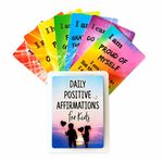 Daily Positive Affirmation Cards for Kids - Encourage & Inspire your children daily to increase confidence and promote a positive attitude