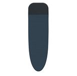 Joseph Joseph Ironing Board Cover, Cotton with silicone iron rest- for use with Glide Plus, Black, 130 cm