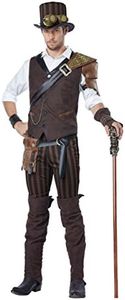 Adult Steampunk Adventurer Costume Medium