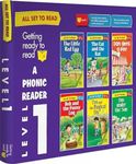 A Phonic Reader- 3 Years to 6 years - Read aloud to children- Level 1- Bedtime Stories ( Set of 6 story books packed in a gift box)