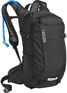 CamelBak Women's M.U.L.E. Pro 14 Bike Hydration Pack 100oz - Body Mapping Technology, Black/White