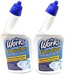 The Works Classic Clean Toilet Bowl Cleaner 2 Bottles 24 Fl Oz Each