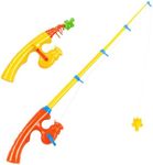 CozyBomB™ Magnetic Fishing Toy Pole 2 Pack for Replacement - No Fishes are Included - Bathtime Carnival Toddler Education Teaching - Fishing Poles Rod (X-Large)