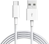 LILIBIN Blu Phone USB C Charger Cable for Blu View 3, View 2, G9, G90 Pro, G91 Max, G91 Pro, G91S, G50 MEGA, G70, G71, V70, VIVO XI, Blu Android Phone Fast Charging Cord Power Accessories (5FT White)