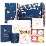 Luxe England Gifts Royal Gift Basket for Women - Luxury Gifts for Women Designed in Britain – High-end Unique Gift Box for Women Friend, Wife, Mom, Sister