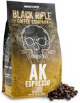 Black Rifle Coffee Company, AK-47 Espresso,100% Arabica Coffee,Colombian Supremo Roasted Dark, Whole Bean 12 oz Bag