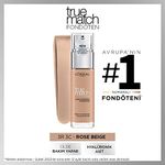 L’Oréal Paris True Match Super Blendable Matte, Natural Liquid Foundation 3R3C Warm Undertone, 30 Ml - Full, Oily