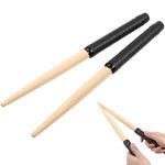 ROSENICE Drumstick 1 Pair Maibachi Taiko Wood Tip Drumstick Master Drum Sticks(Drum Stick Color Random)