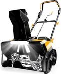 21" Cordless Snow Blower Compatible with DeWalt 20V Max Battery(Tool Only)