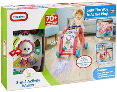 Little Tikes 3-in-1 Activity Walker - Pink