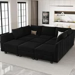 Belffin Large Modular Sectional Sof